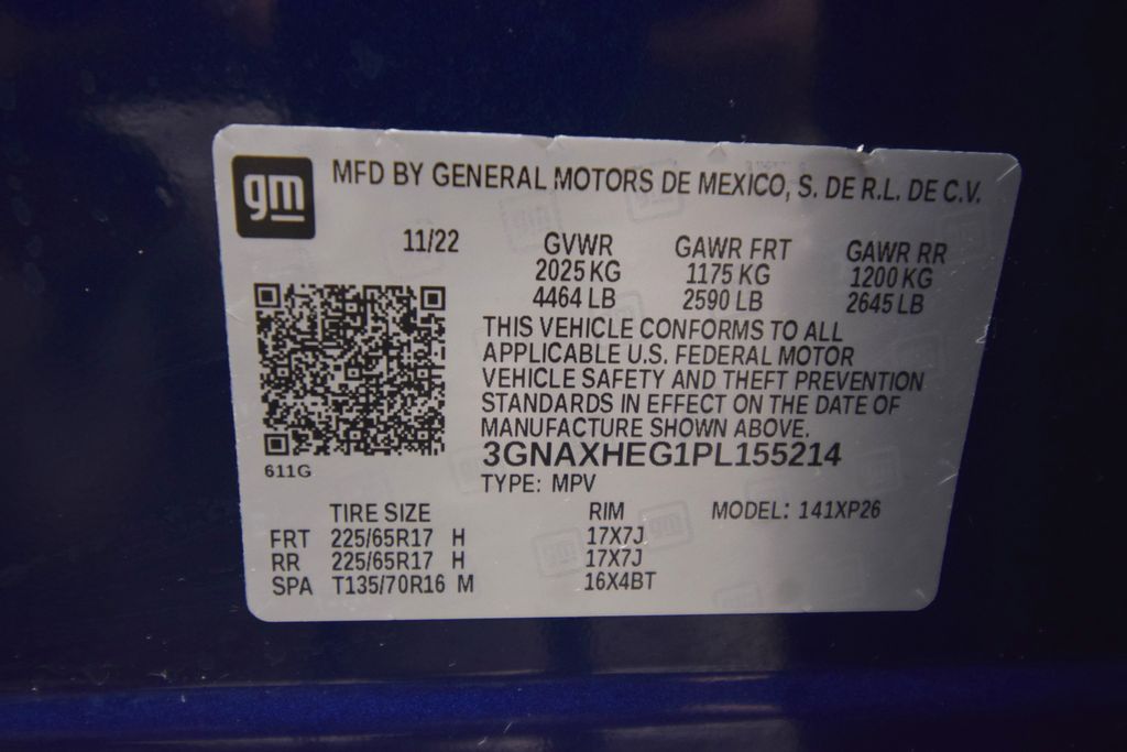 used 2023 Chevrolet Equinox car, priced at $18,400