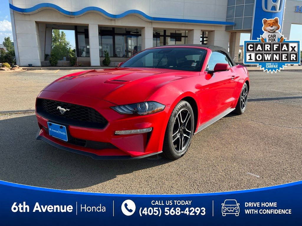 Race Red 2023 Ford Mustang Convertible Rear-Wheel Drive Automatic