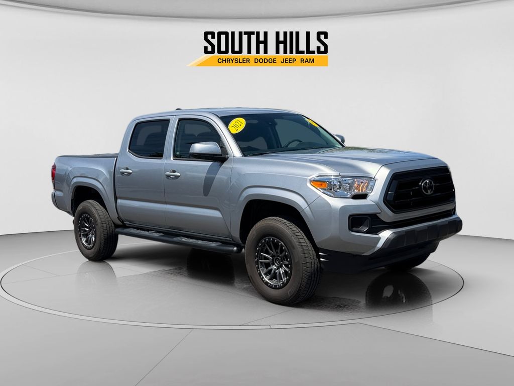 2021 Toyota Tacoma SR Silver at Klick Lewis Buick Chevrolet