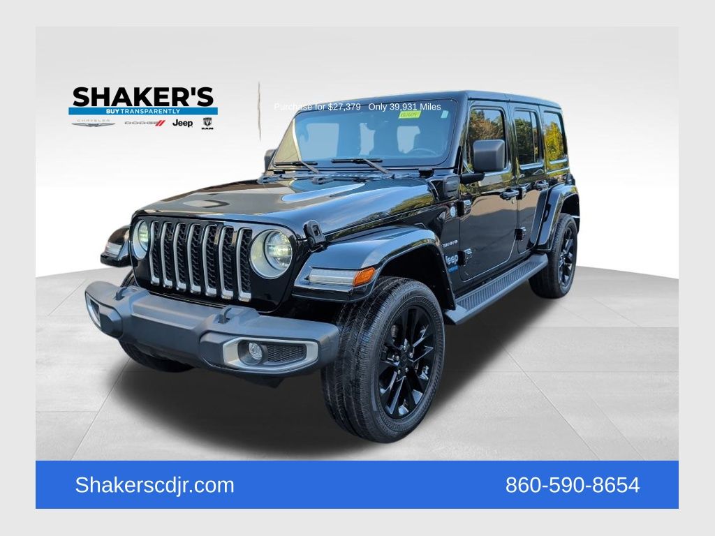 2021 Jeep Wrangler 4xe Sahara 4WD