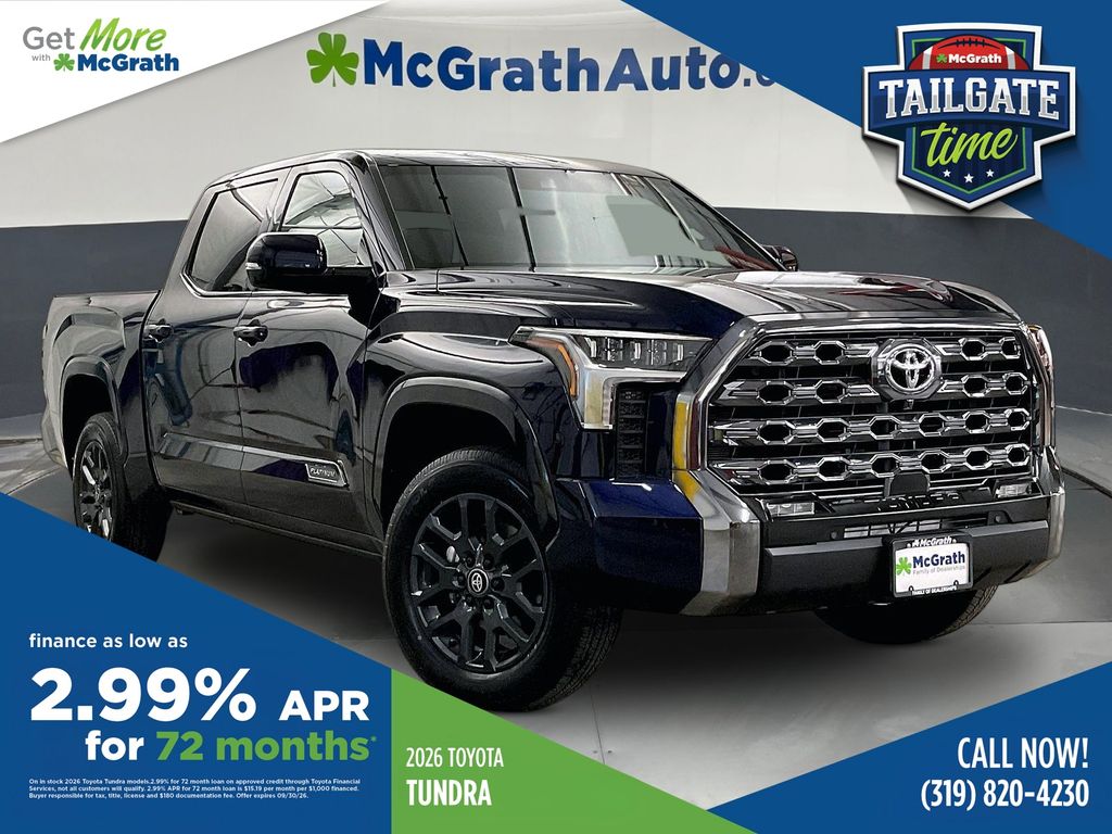 Blueprint 2026 Toyota Tundra Pickup Truck Four-Wheel Drive Automatic