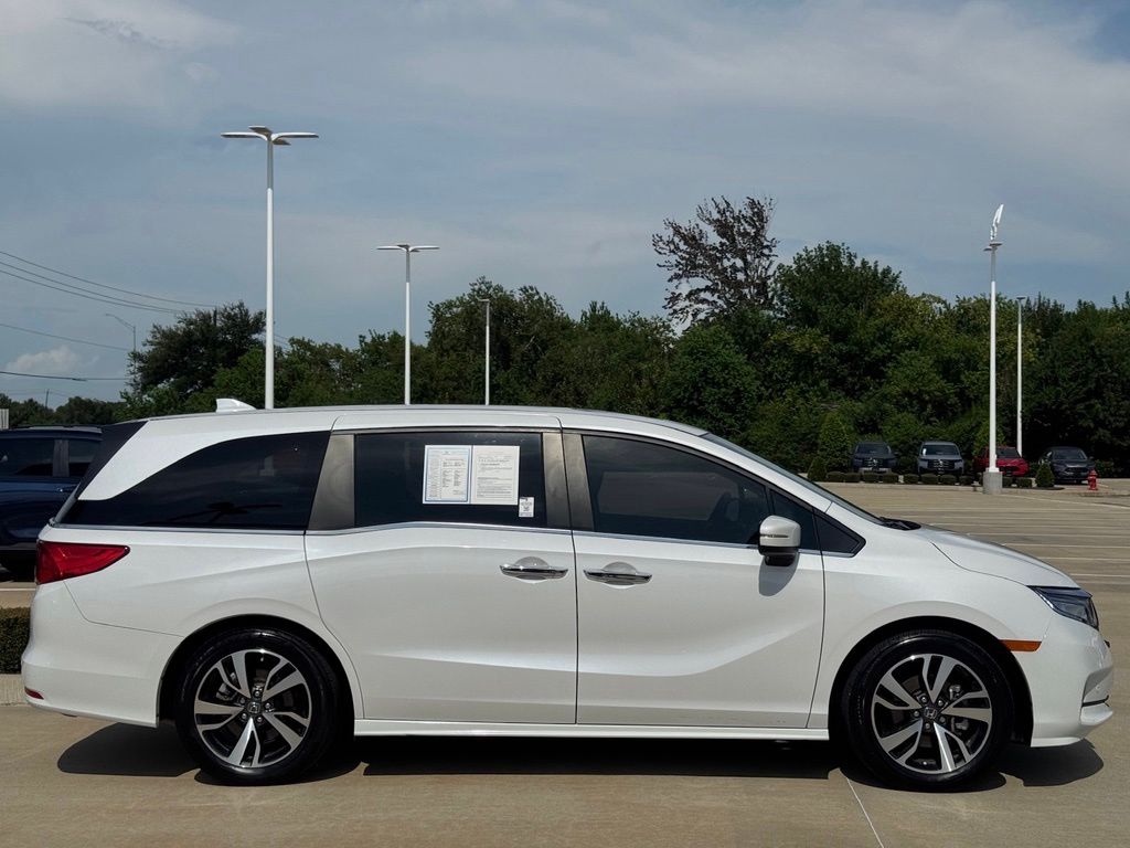 2024 Honda Odyssey Touring White at DeMontrond Ford