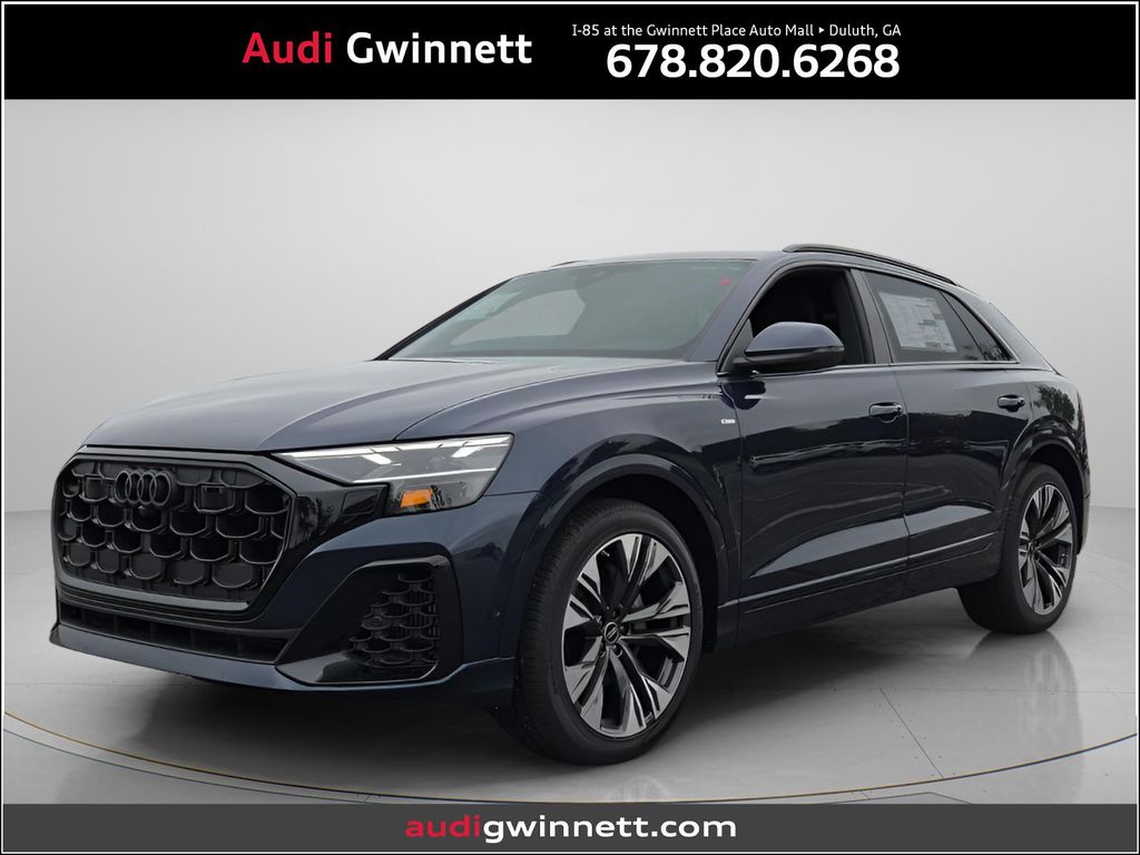 Waitomo Blue Metallic 2026 Audi Q8 quattro Premium Plus 55 TFSI SUV / Crossover All-Wheel Drive 8-Speed Automatic