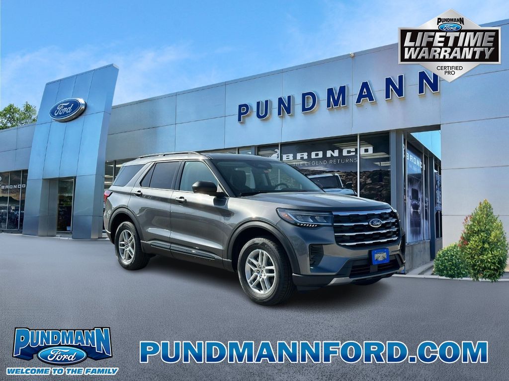 Gray Metallic 2026 Ford Explorer SUV / Crossover All-Wheel Drive Automatic