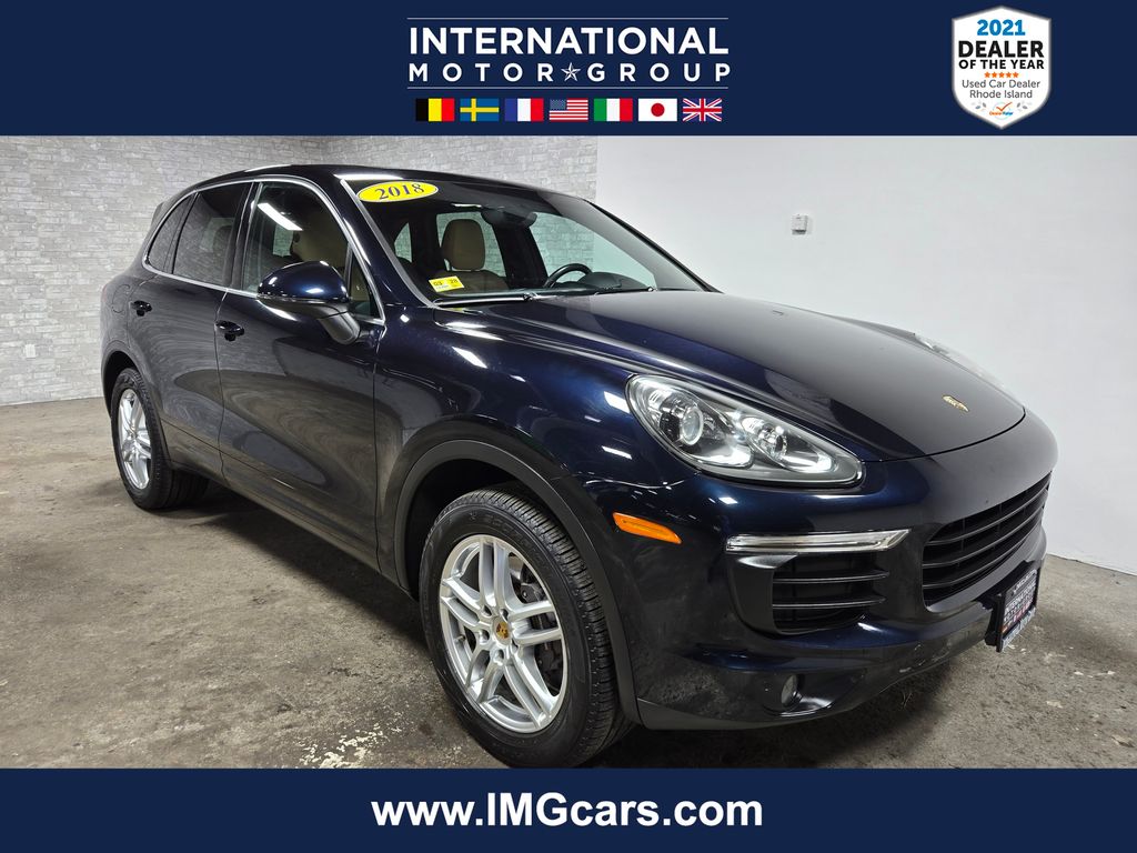 Black 2018 Porsche Cayenne AWD SUV / Crossover All-Wheel Drive 8-Speed Automatic