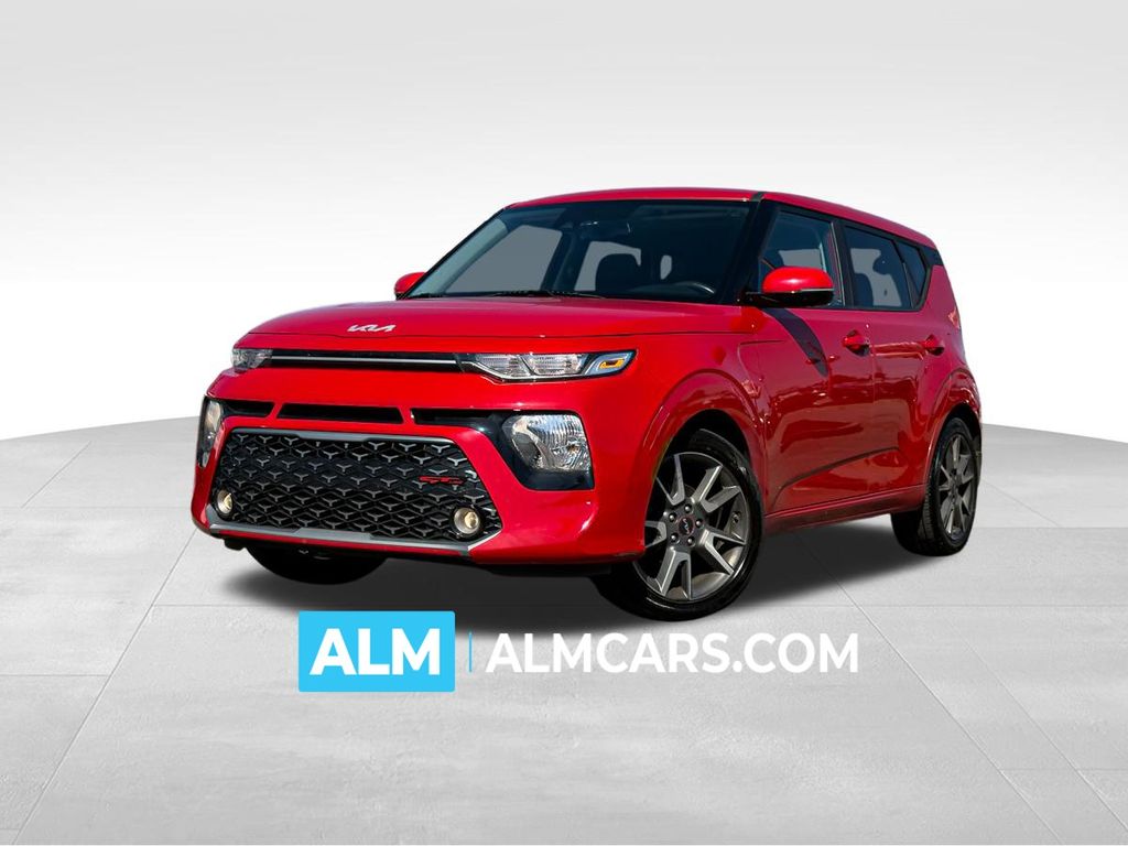 Inferno Red 2022 Kia Soul GT-Line FWD SUV / Crossover Front-Wheel Drive Continuously Variable Transmission