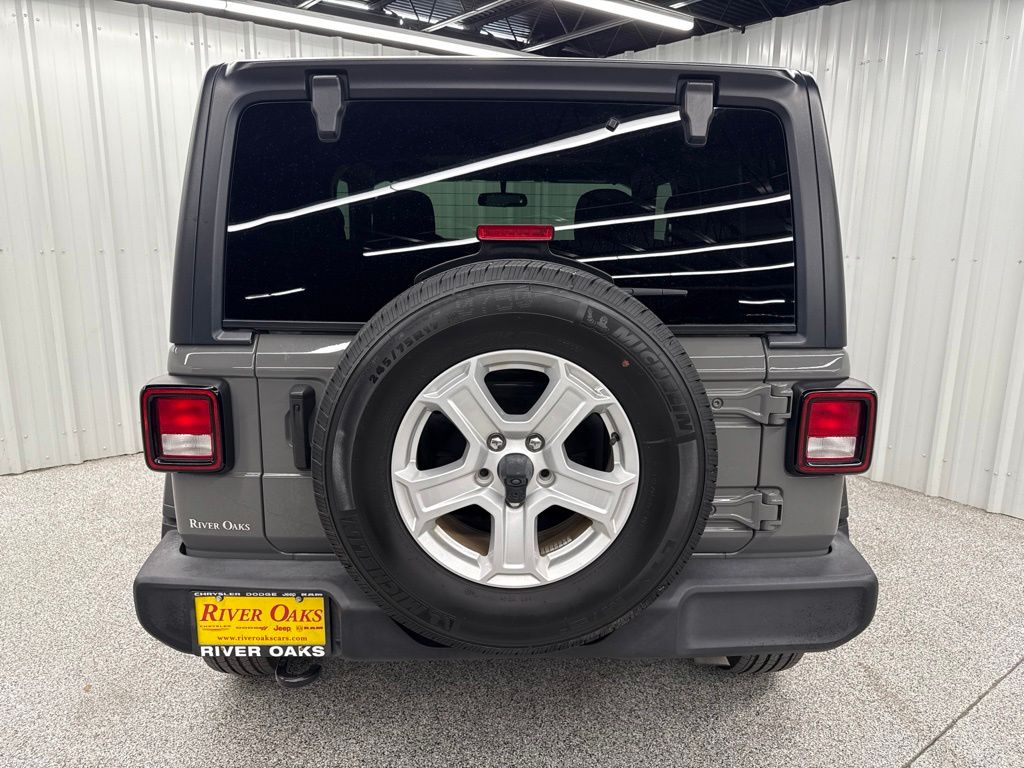 2022 Jeep Wrangler Sport S Gray at Classic Elite Chevrolet Hwy 6