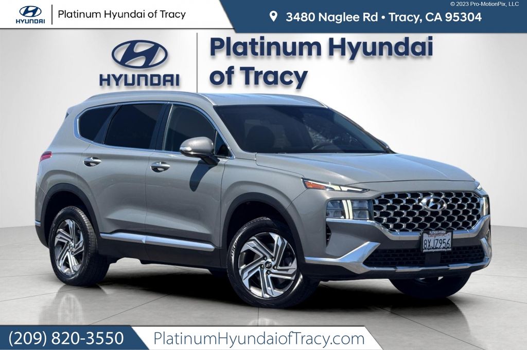 Hampton Gray 2021 Hyundai Santa Fe SEL AWD SUV / Crossover All-Wheel Drive 8-Speed Automatic