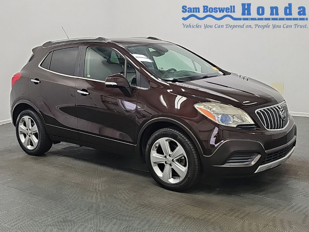 Deep Espresso Brown Metallic 2015 Buick Encore SUV / Crossover Front-Wheel Drive 6-Speed Automatic Overdrive