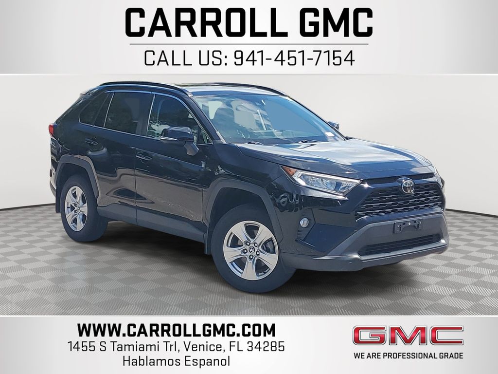 Midnight Black Metallic 2020 Toyota RAV4 SUV / Crossover All-Wheel Drive 8-Speed Automatic