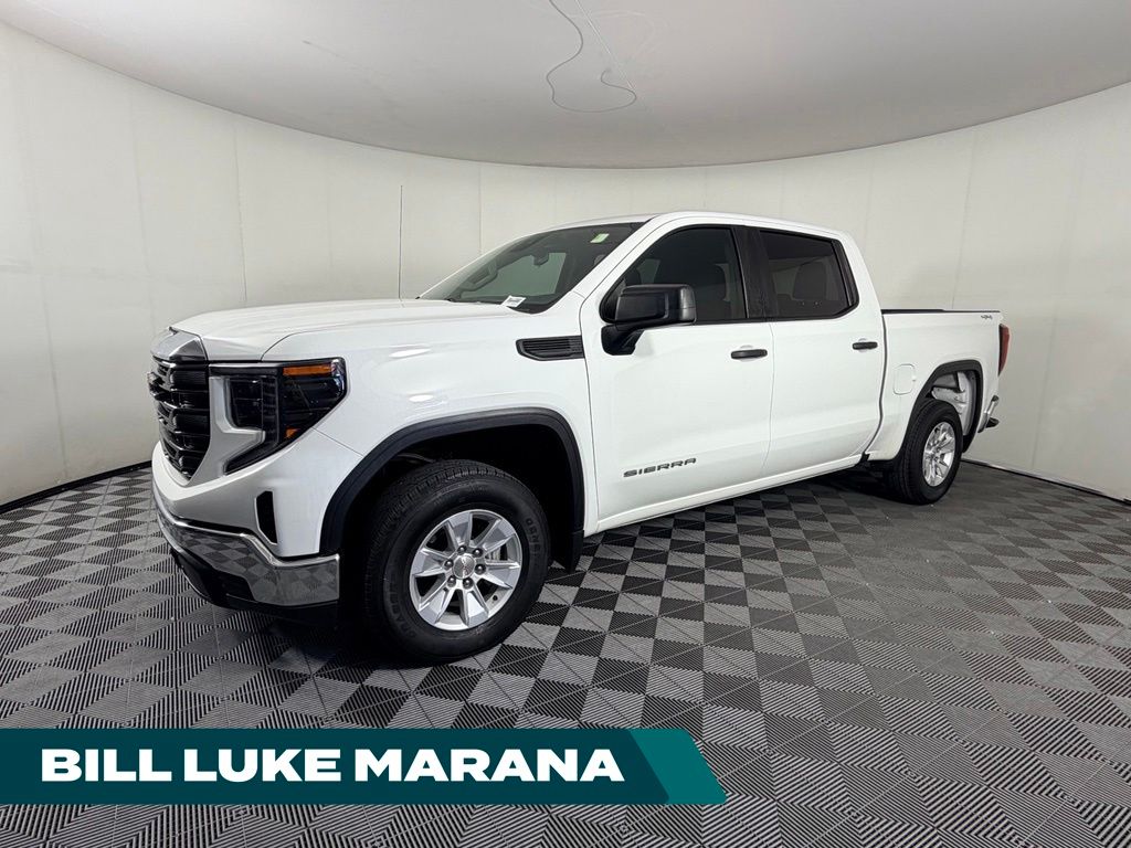 Summit White 2023 GMC Sierra 1500 Pickup Truck Four-Wheel Drive 8-Speed Automatic