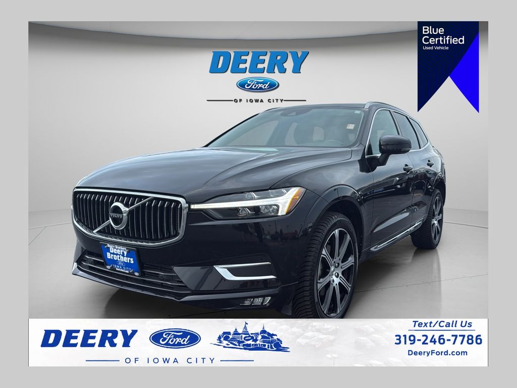 Onyx Black Metallic 2021 Volvo XC60 SUV / Crossover All-Wheel Drive 8-Speed Automatic