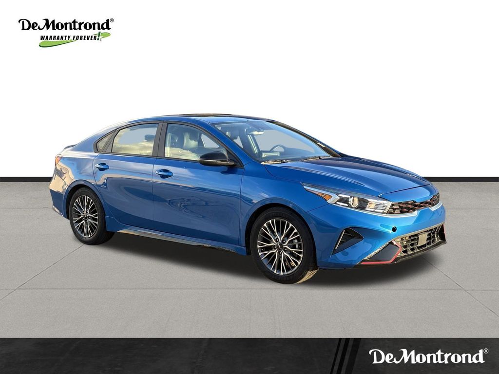 Used 2023 Sporty Blue Kia GT-Line image 3