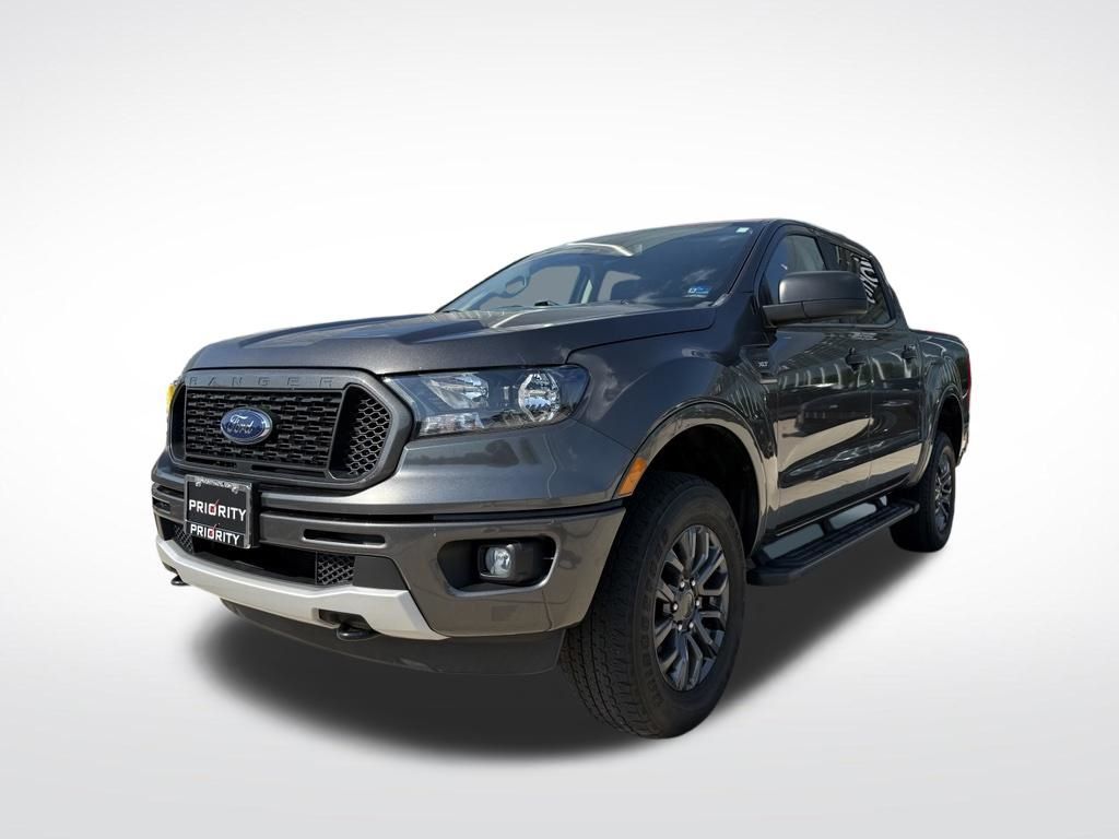Gray (Magnetic) 2020 Ford Ranger XLT SuperCrew 4WD Pickup Truck Four-Wheel Drive Automatic