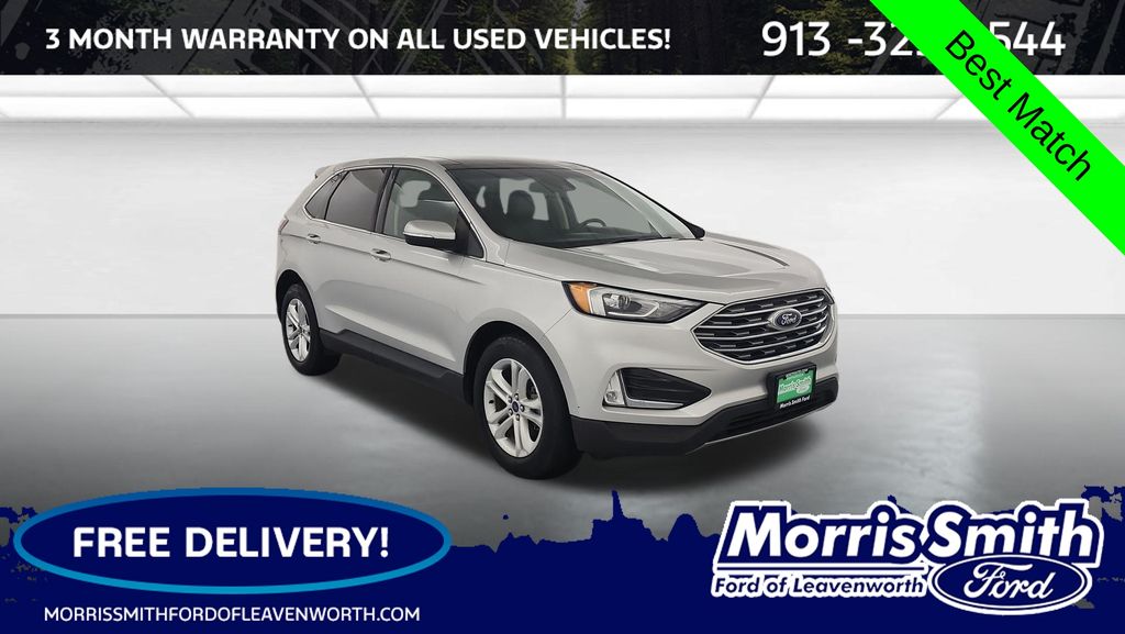 Ingot Silver Metallic 2019 Ford Edge SUV / Crossover Front-Wheel Drive 8-Speed Automatic