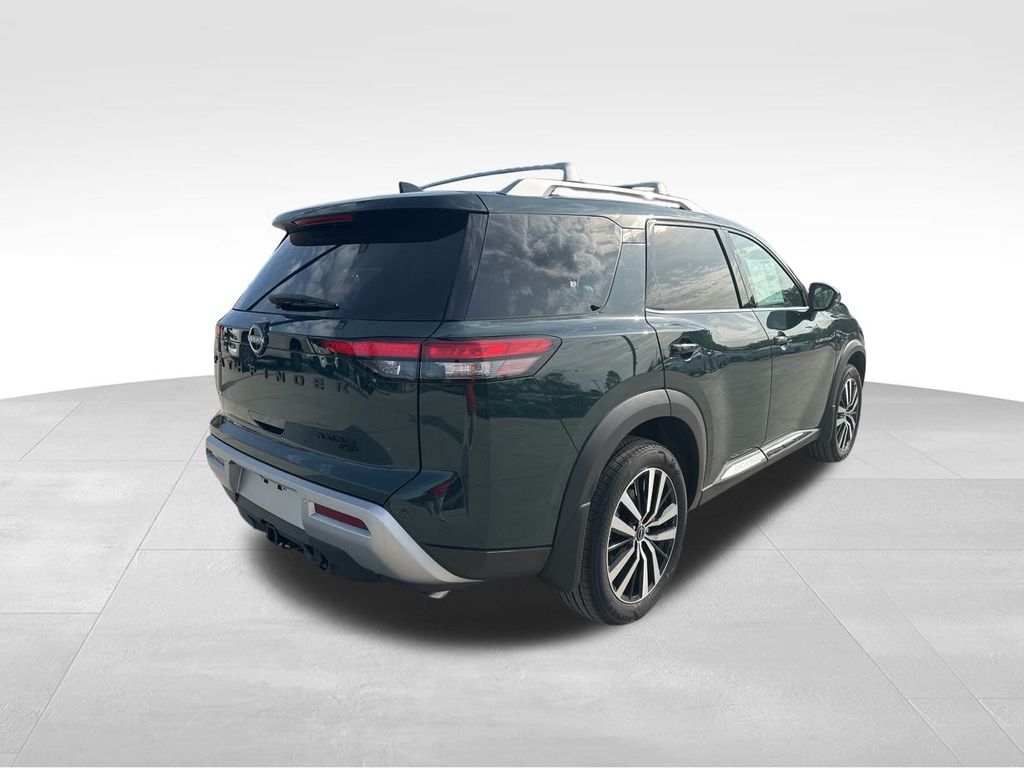 2025 Obsidian Green Pearl Nissan Pathfinder Platinum 4X4 SUV