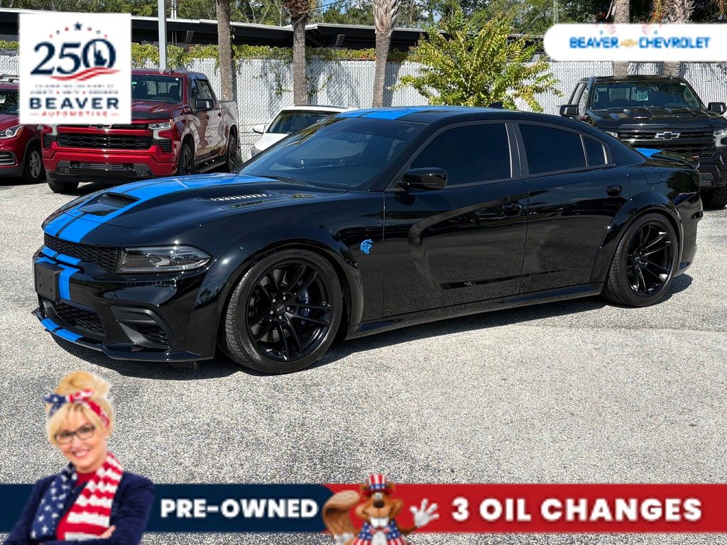 Pitch Black Clearcoat 2023 Dodge Charger Sedan Rear-Wheel Drive 8-Speed Automatic