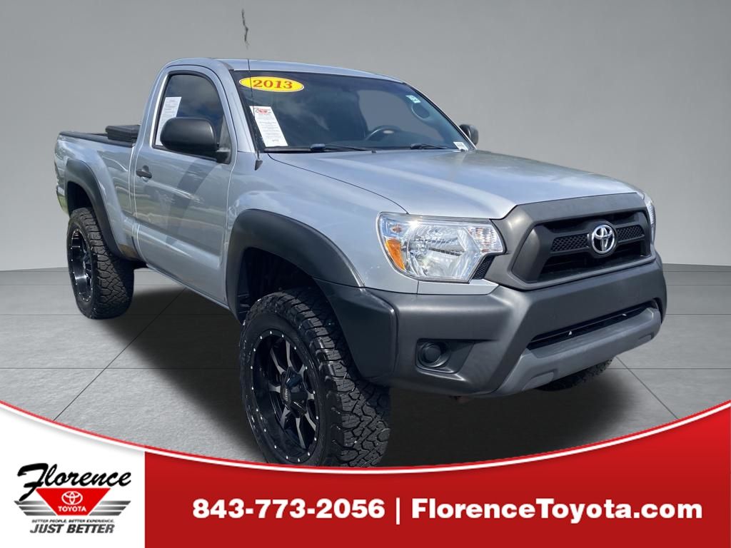 Silver Streak Metallic 2013 Toyota Tacoma Pickup Truck Four-Wheel Drive 4-Speed Automatic Overdrive
