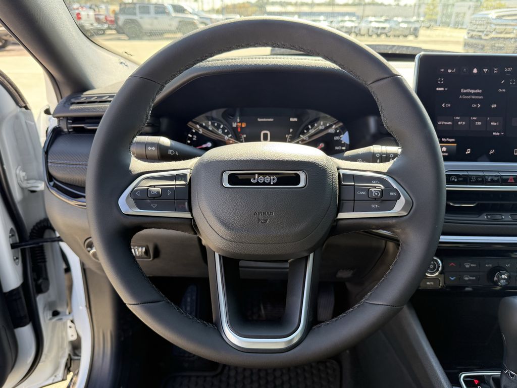 2026 Jeep Compass Latitude White/off-white at Bayshore Chrysler Jeep Dodge Ram