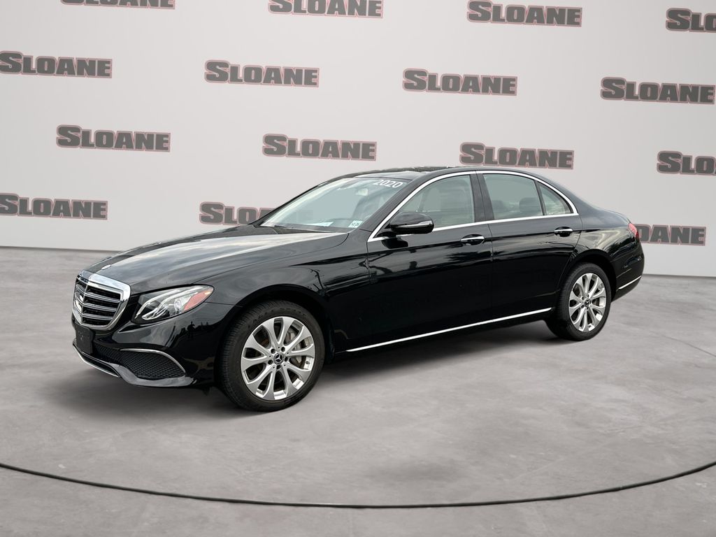 Black 2020 Mercedes-Benz E-Class Sedan All-Wheel Drive 9-Speed Automatic