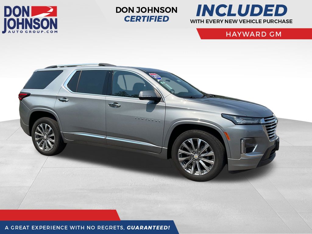 Sterling Gray Metallic 2023 Chevrolet Traverse SUV / Crossover Four-Wheel Drive 9-Speed Automatic