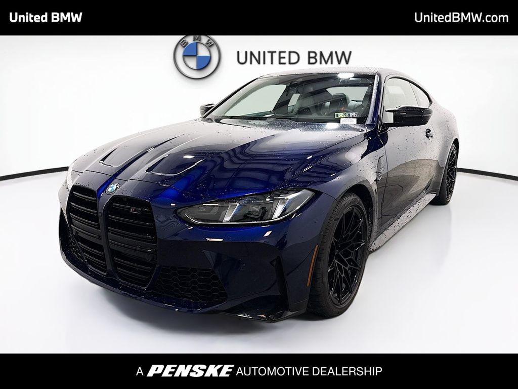 Tanzanite Blue II Metallic 2026 BMW M4 Competition Coupe RWD Coupe Rear-Wheel Drive 8-Speed Automatic