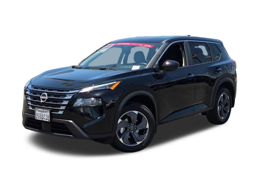 Super Black 2025 Nissan Rogue SUV / Crossover Front-Wheel Drive Continuously Variable Transmission