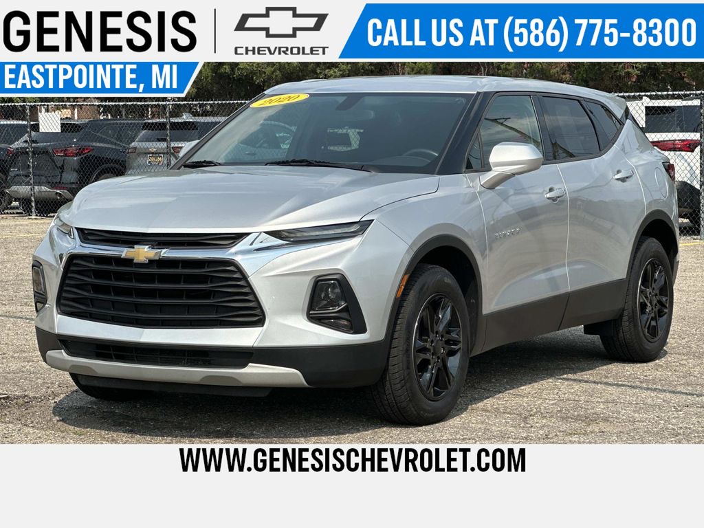 Silver Ice Metallic 2020 Chevrolet Blazer SUV / Crossover Front-Wheel Drive 9-Speed Automatic