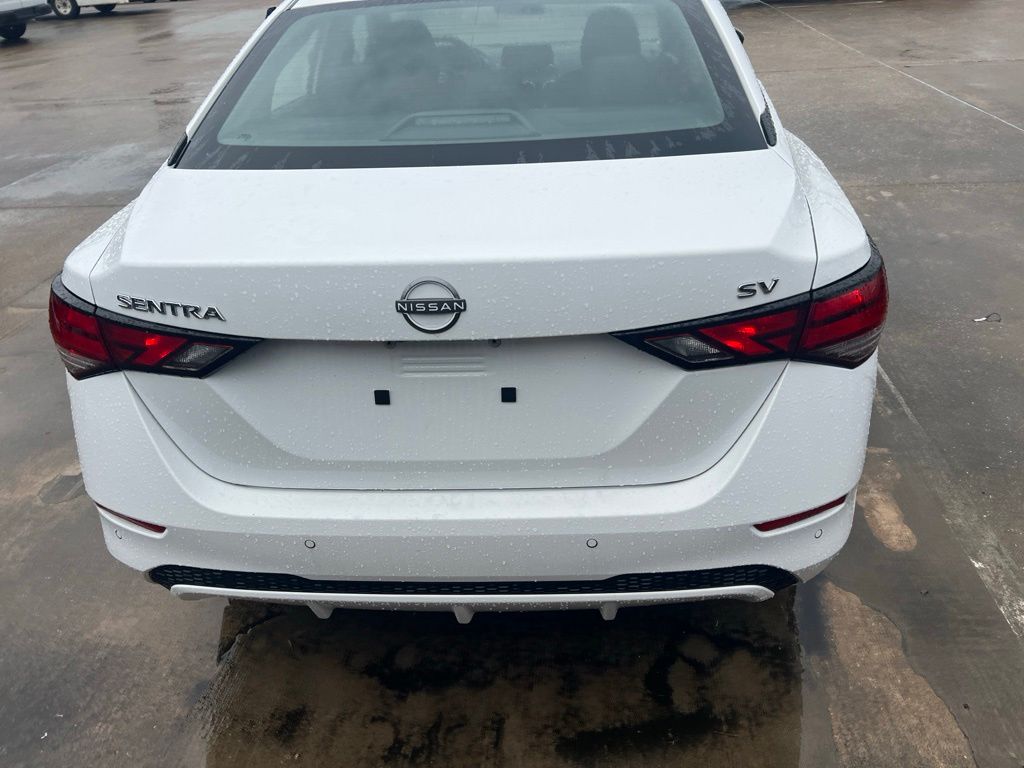 2024 Nissan Sentra SV White at Baytown Hyundai
