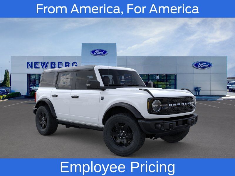 Oxford White 2025 Ford Bronco SUV / Crossover Four-Wheel Drive Automatic