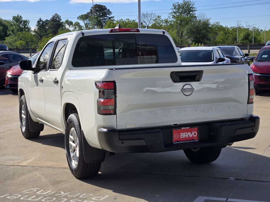 2026 Nissan Frontier S White at Central Houston Nissan