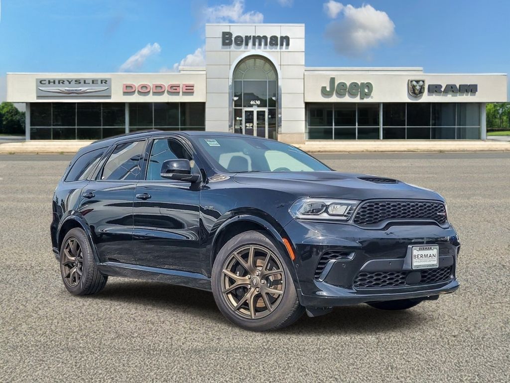 DB Black Crystal Clearcoat 2025 Dodge Durango SUV / Crossover All-Wheel Drive 8-Speed Automatic