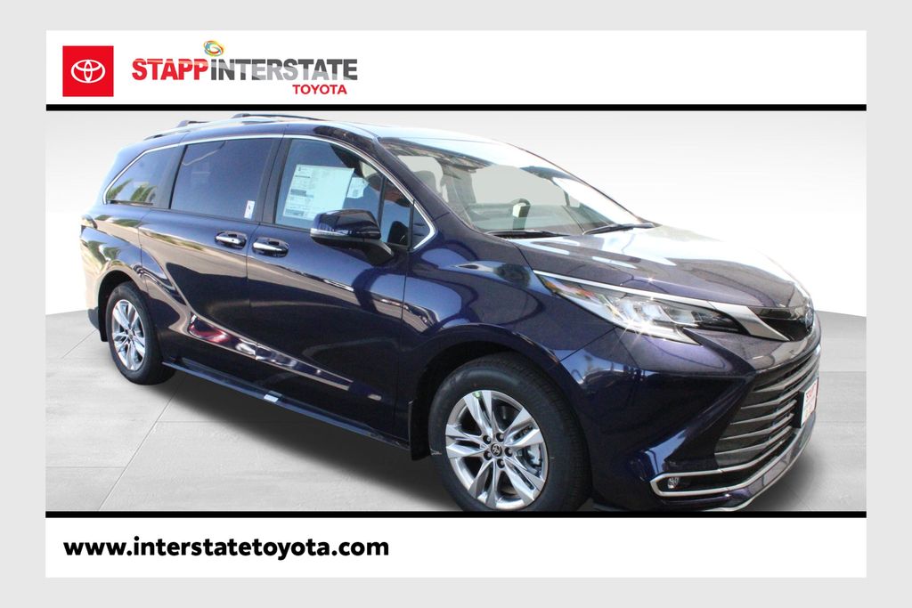 Blueprint 2026 Toyota Sienna Minivan All-Wheel Drive Continuously Variable Transmission