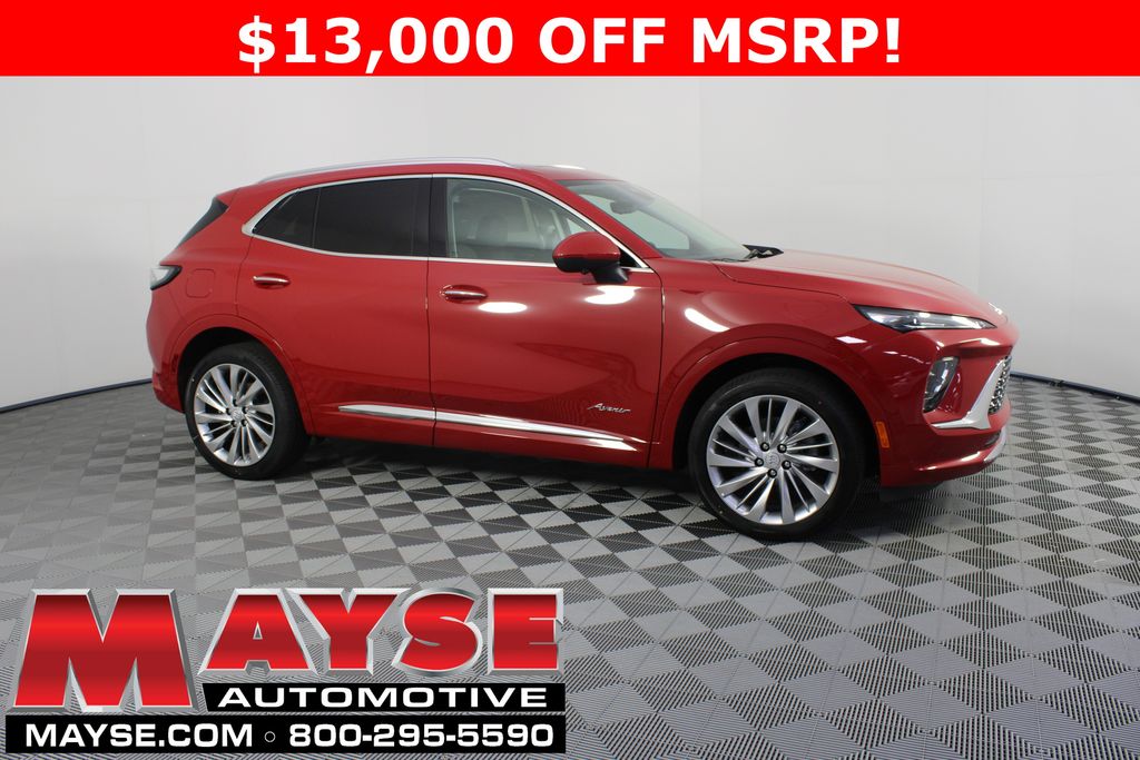 Brilliant Red 2026 Buick Envision Avenir AWD SUV / Crossover All-Wheel Drive 9-Speed Automatic