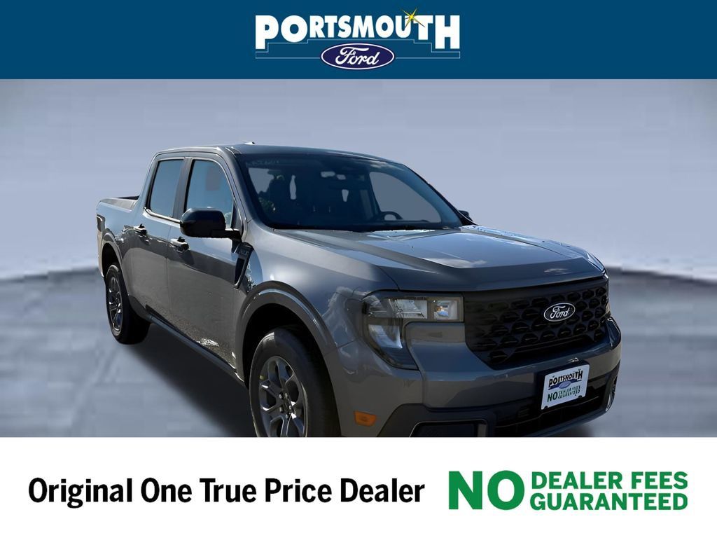 Carbonized Gray Metallic 2025 Ford Maverick XLT SuperCrew AWD Pickup Truck All-Wheel Drive Continuously Variable Transmission