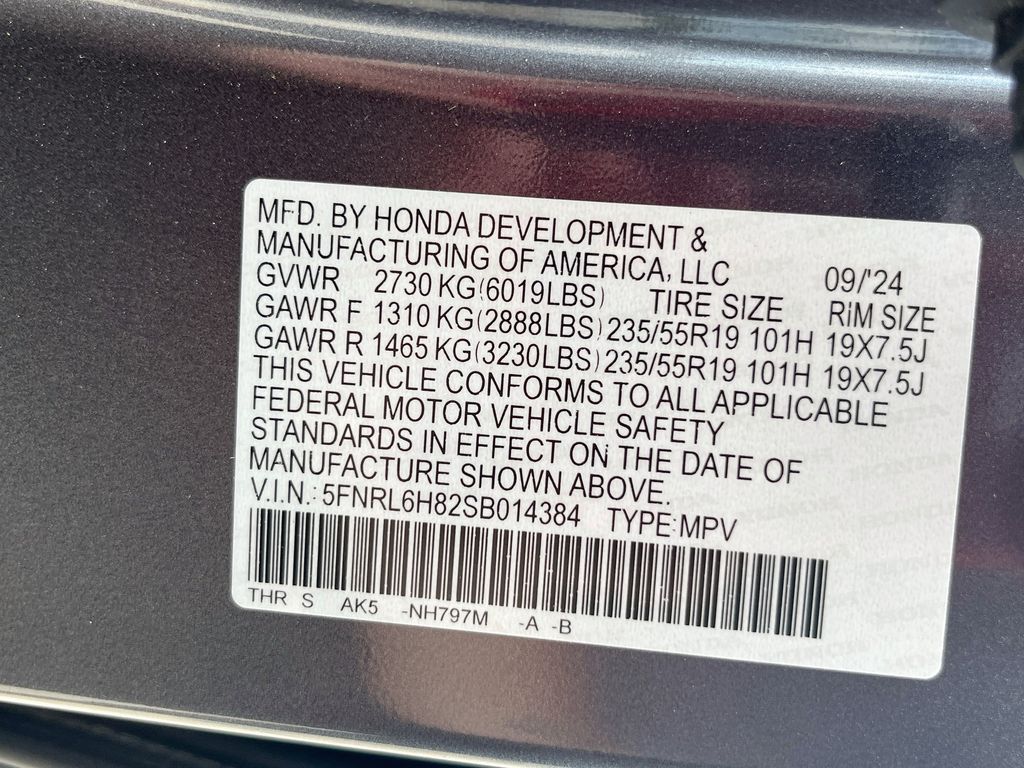 Used 2025 Gray Honda Touring image 36