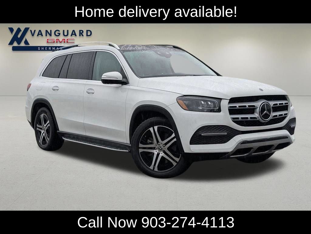 White 2022 Mercedes-Benz GLS 450 4MATIC SUV / Crossover All-Wheel Drive 9-Speed Automatic