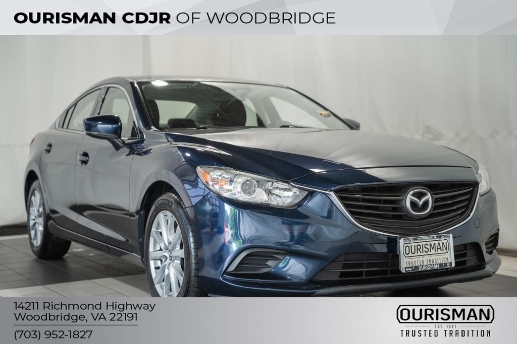 Crystal Blue 2017 Mazda MAZDA6 Sport Sedan FWD Sedan Front-Wheel Drive 6-Speed Automatic