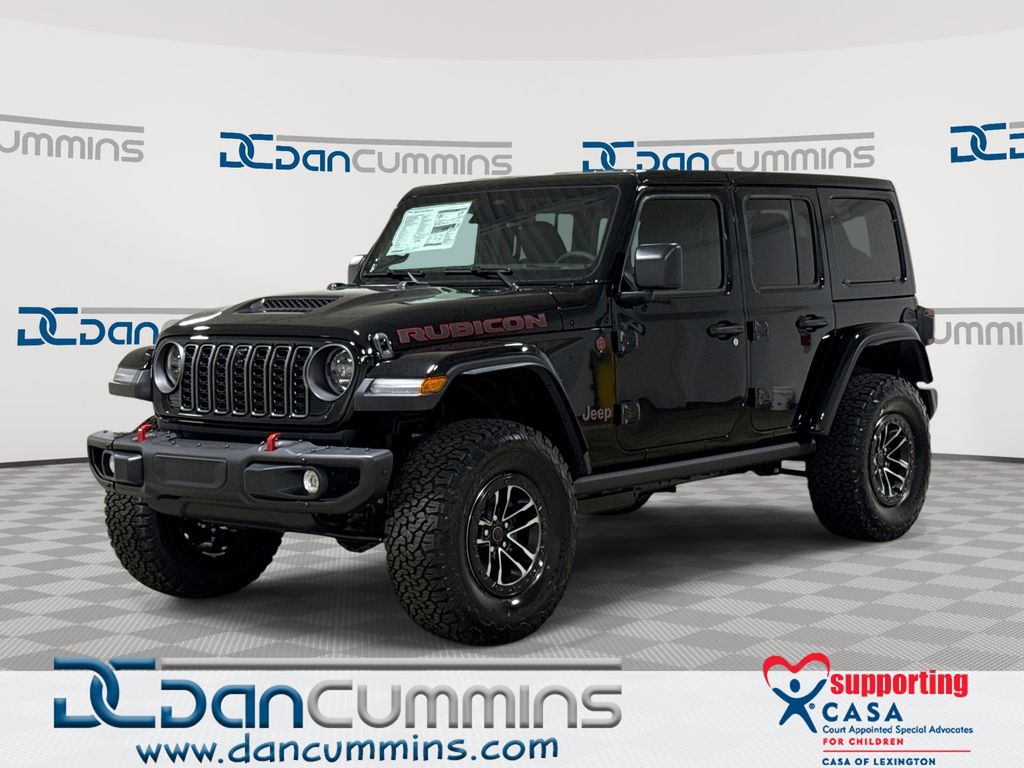 Black Clearcoat 2026 Jeep Wrangler SUV / Crossover Four-Wheel Drive 8-Speed Automatic