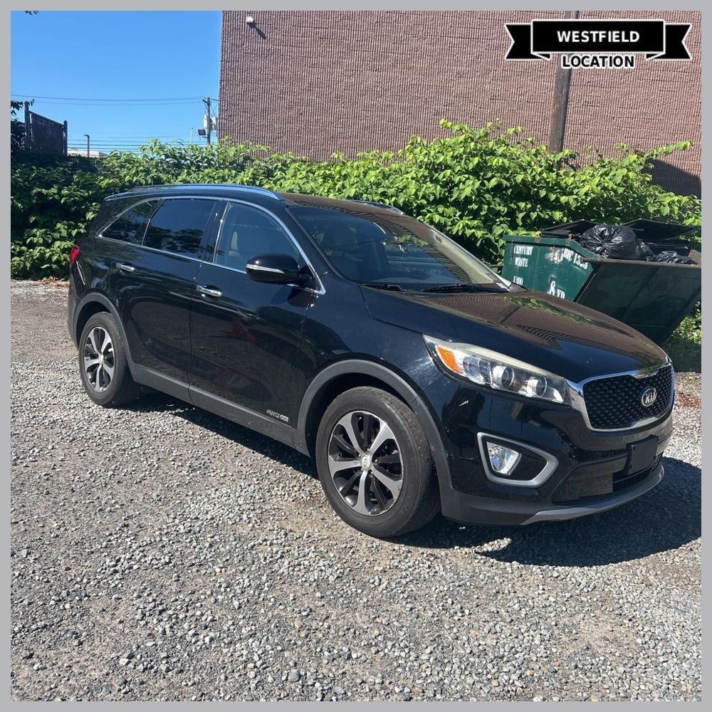 Ebony Black 2018 Kia Sorento EX V6 AWD SUV / Crossover All-Wheel Drive 6-Speed Automatic