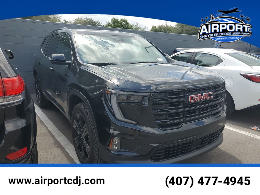 Black (Ebony Twilight Metallic) 2025 GMC Acadia SUV / Crossover Front-Wheel Drive 8-Speed Automatic