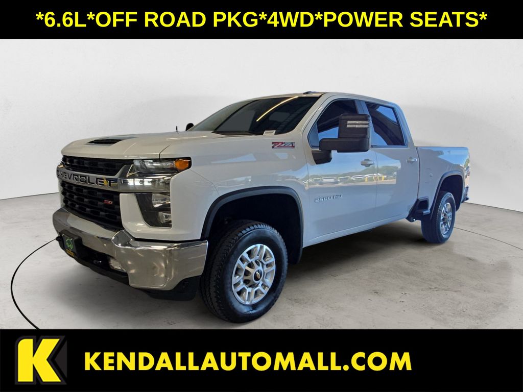 White 2023 Chevrolet Silverado 2500HD Pickup Truck Four-Wheel Drive 6-Speed Automatic
