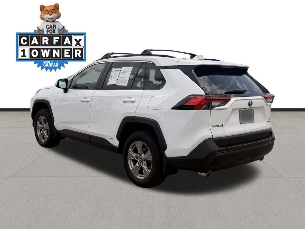 2024 Toyota RAV4 Hybrid LE White at Classic Elite Chevrolet Sugar Land