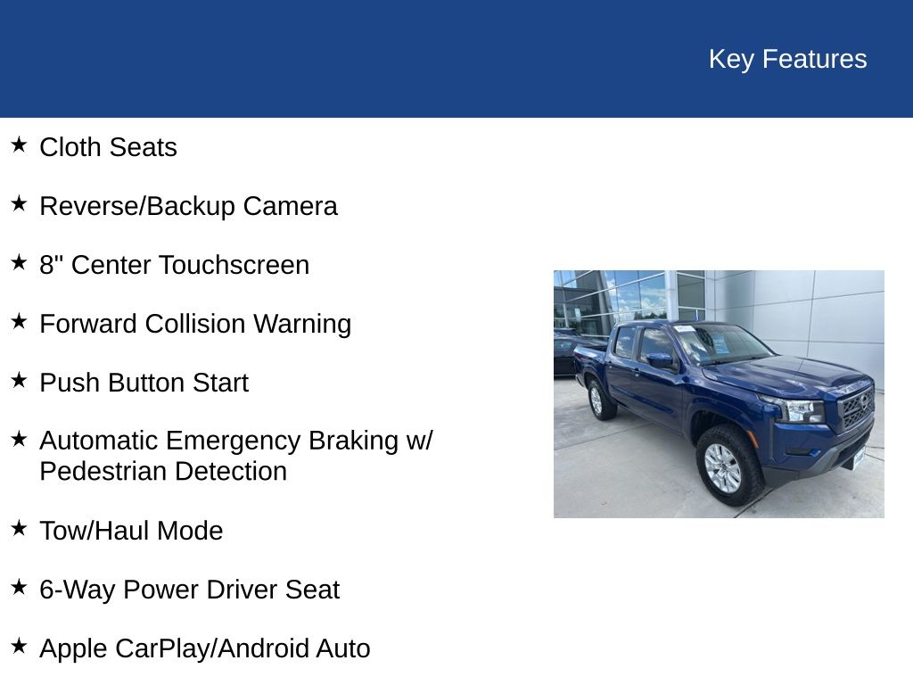 2022 Nissan Frontier SV
