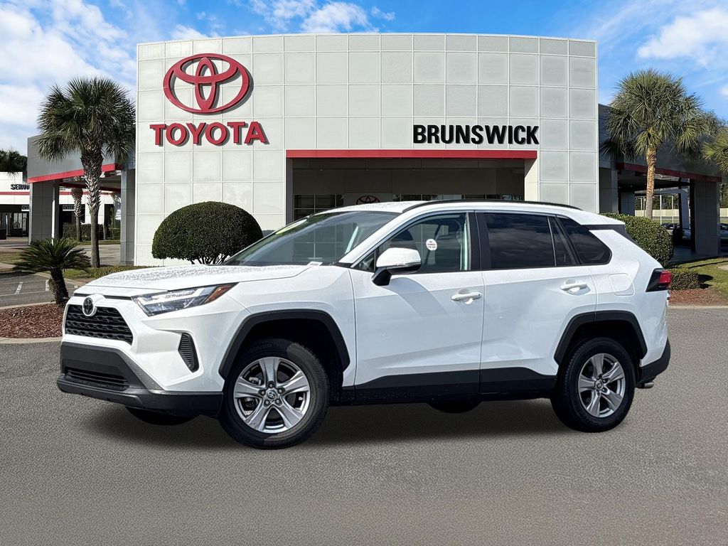 Ice Cap 2025 Toyota RAV4 SUV / Crossover Front-Wheel Drive 8-Speed Automatic