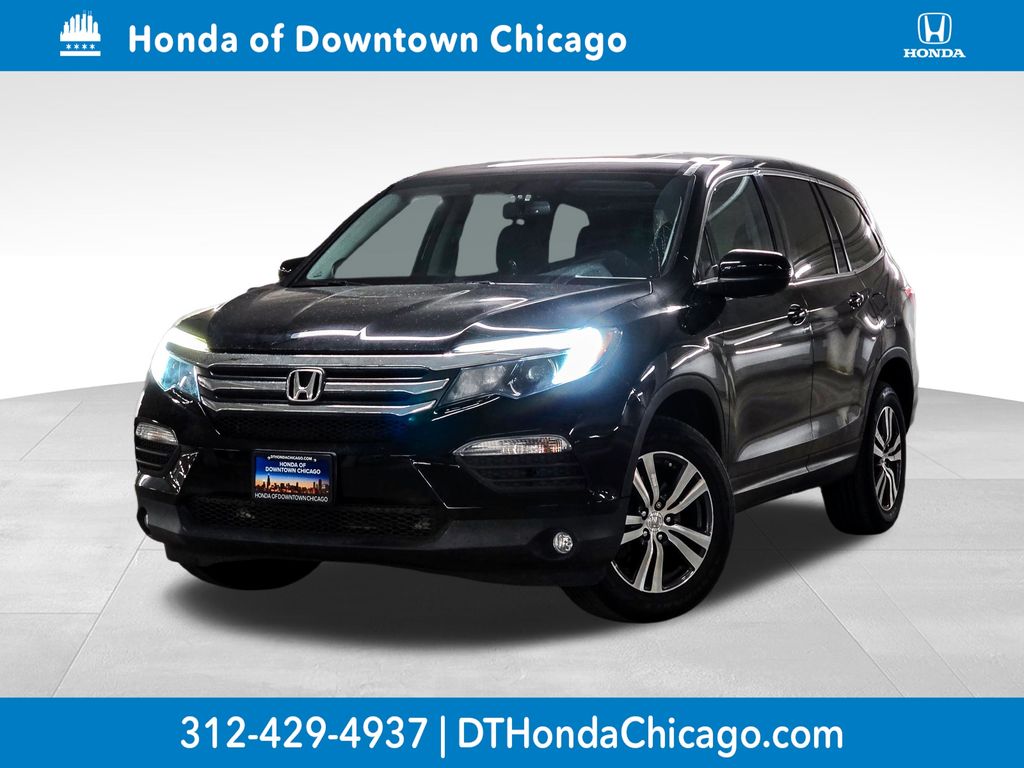 Crystal Black Pearl 2018 Honda Pilot EX-L AWD SUV / Crossover All-Wheel Drive 6-Speed Automatic