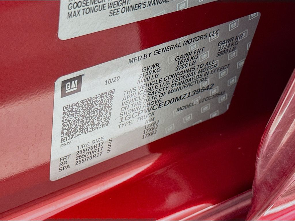 Thumbnail: 2021 Chevrolet Silverado 1500 - 31