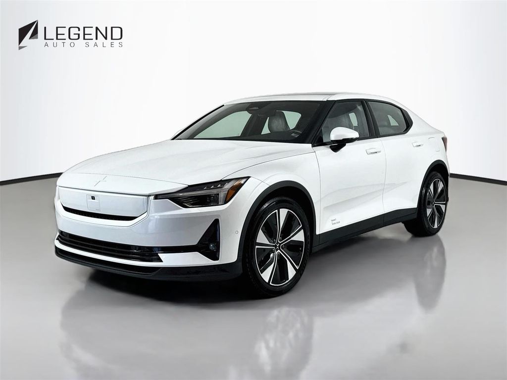 White 2024 Polestar 2 Sedan All-Wheel Drive 1-Speed Automatic