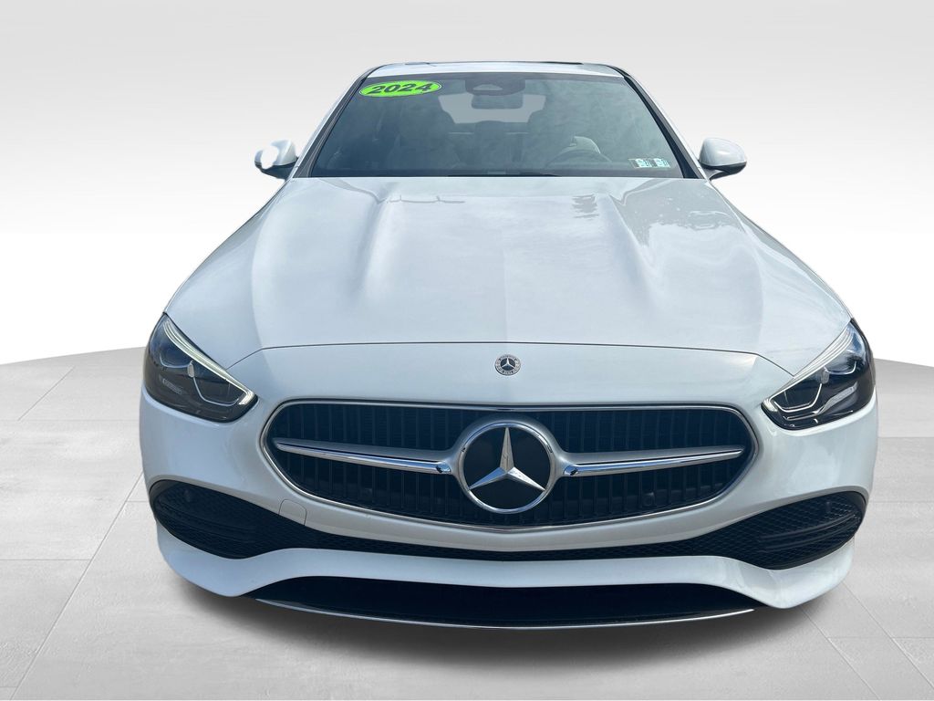 2024 Mercedes-Benz C-Class C 300 White at Audi Porsche Sewickley