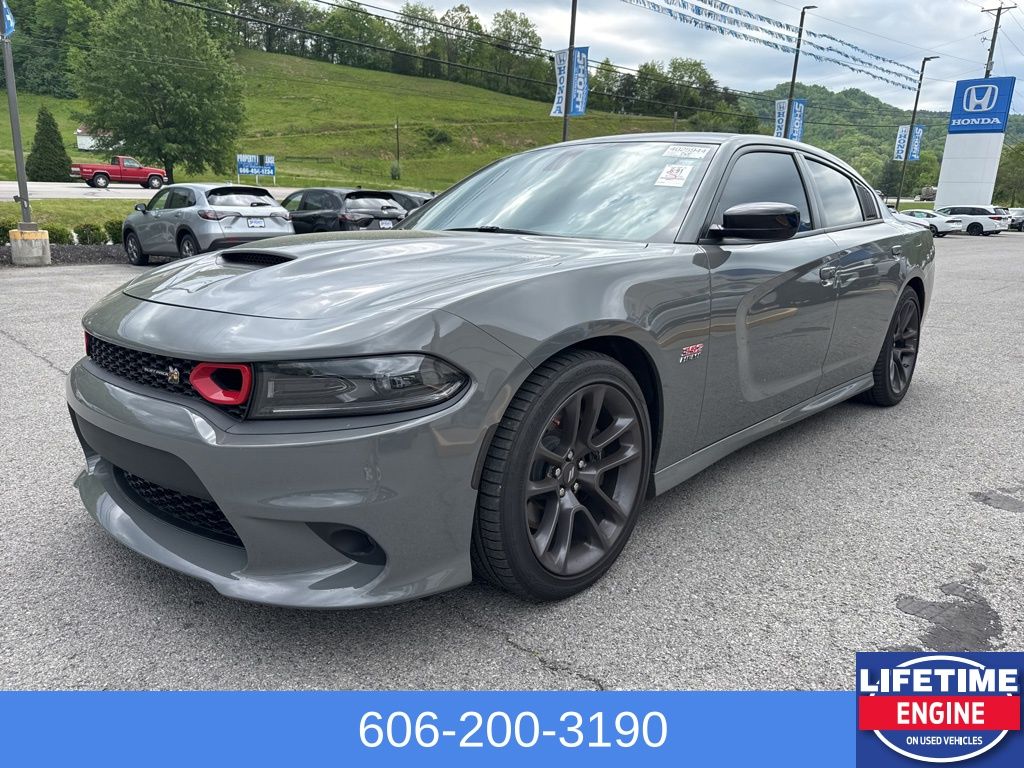 Destroyer Gray Clearcoat 2023 Dodge Charger Scat Pack RWD Sedan Rear-Wheel Drive 8-Speed Automatic